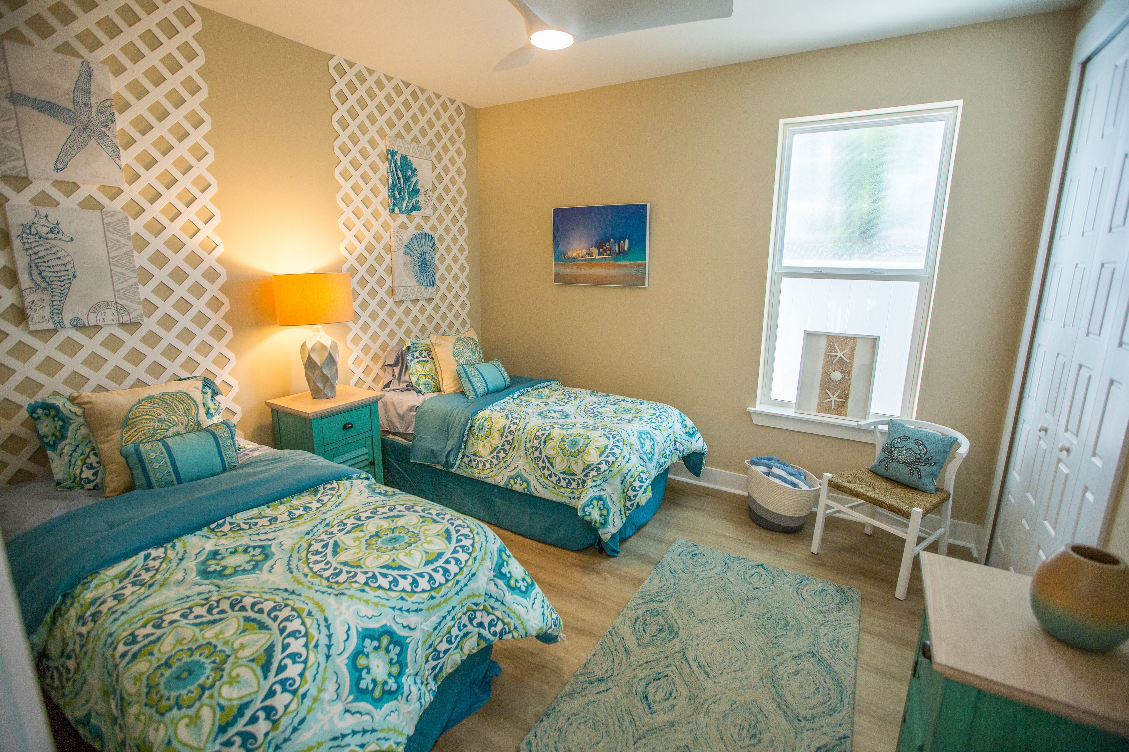 New Construction ONE Block from Beach with Game Room; 