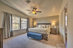 3 bedrooms, iron/ironing board, Internet, bed sheets - Arizona Room, Gas Grill: Charming Payson Home! (Payson)