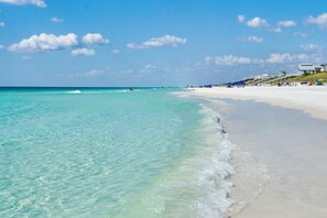 Beach nearby, beach towels