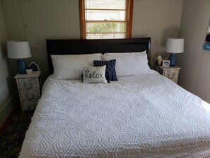 3 soverom, skrivebord, strykejern/-brett og wi-fi (inkludert)