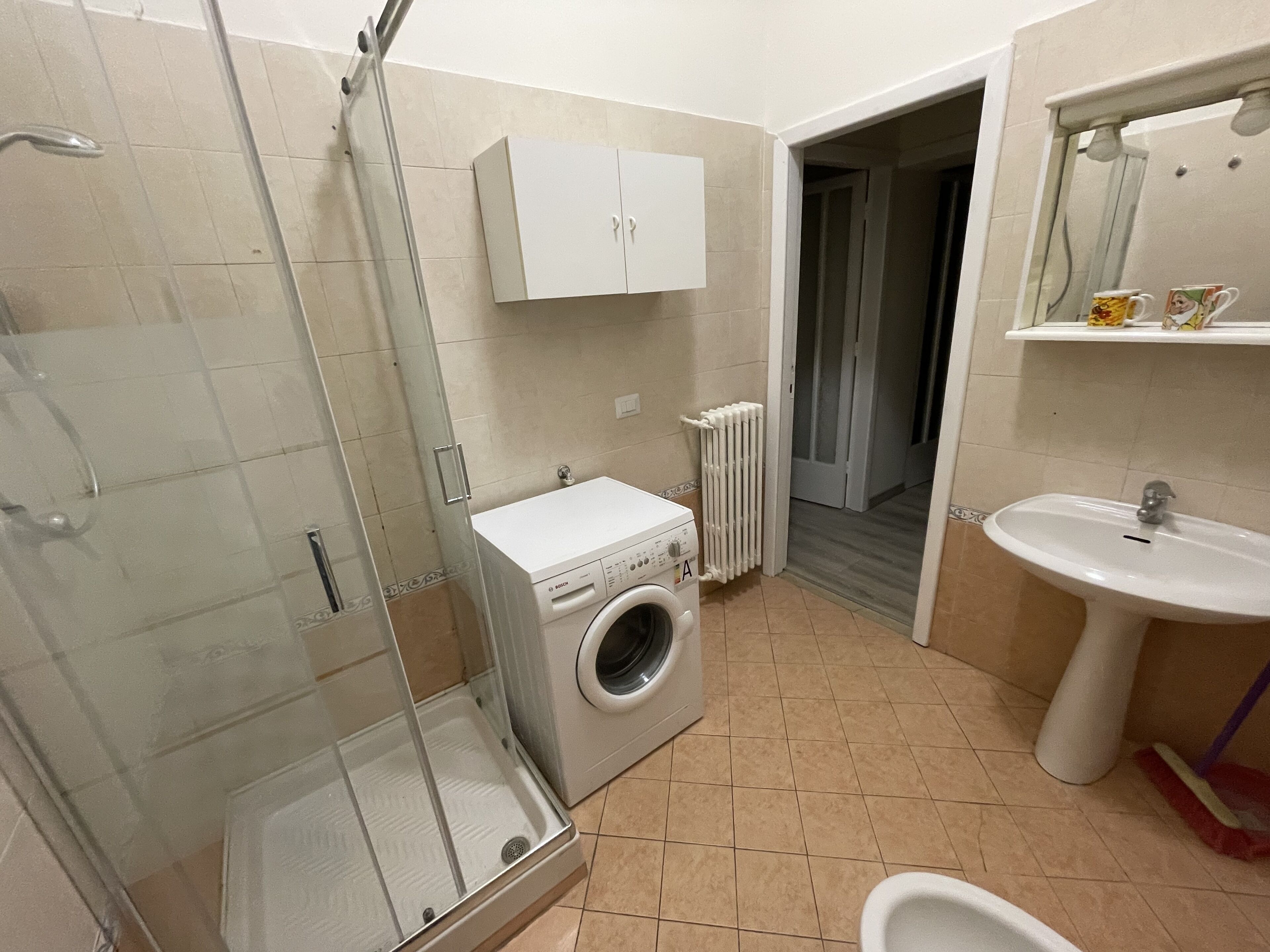 Dusch, hårtork och bidé