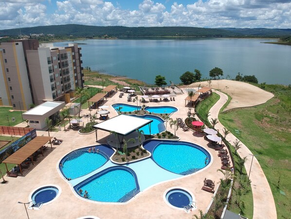 Aerial view - PRAIAS DO LAGO ECO RESORT - ACHEI FÉRIAS (Caldas Novas)