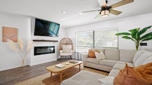 Älytelevisio, takka, stereot