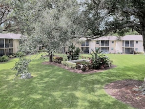 Stroll through the beautifully landscaped gardens and enjoy the shade of mature trees surrounding this residence.