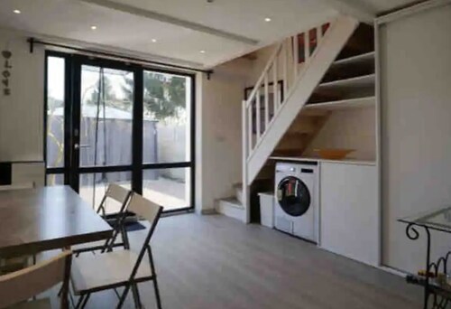 Relax in quiet garden