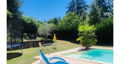 Magnificent architect-designed villa in the Ardèche countryside