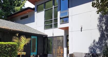 Modern, spacious five bedroom home on quiet street