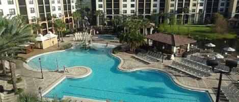 Alberca al aire libre