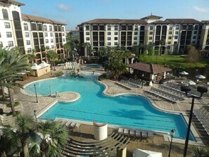 Alberca al aire libre 