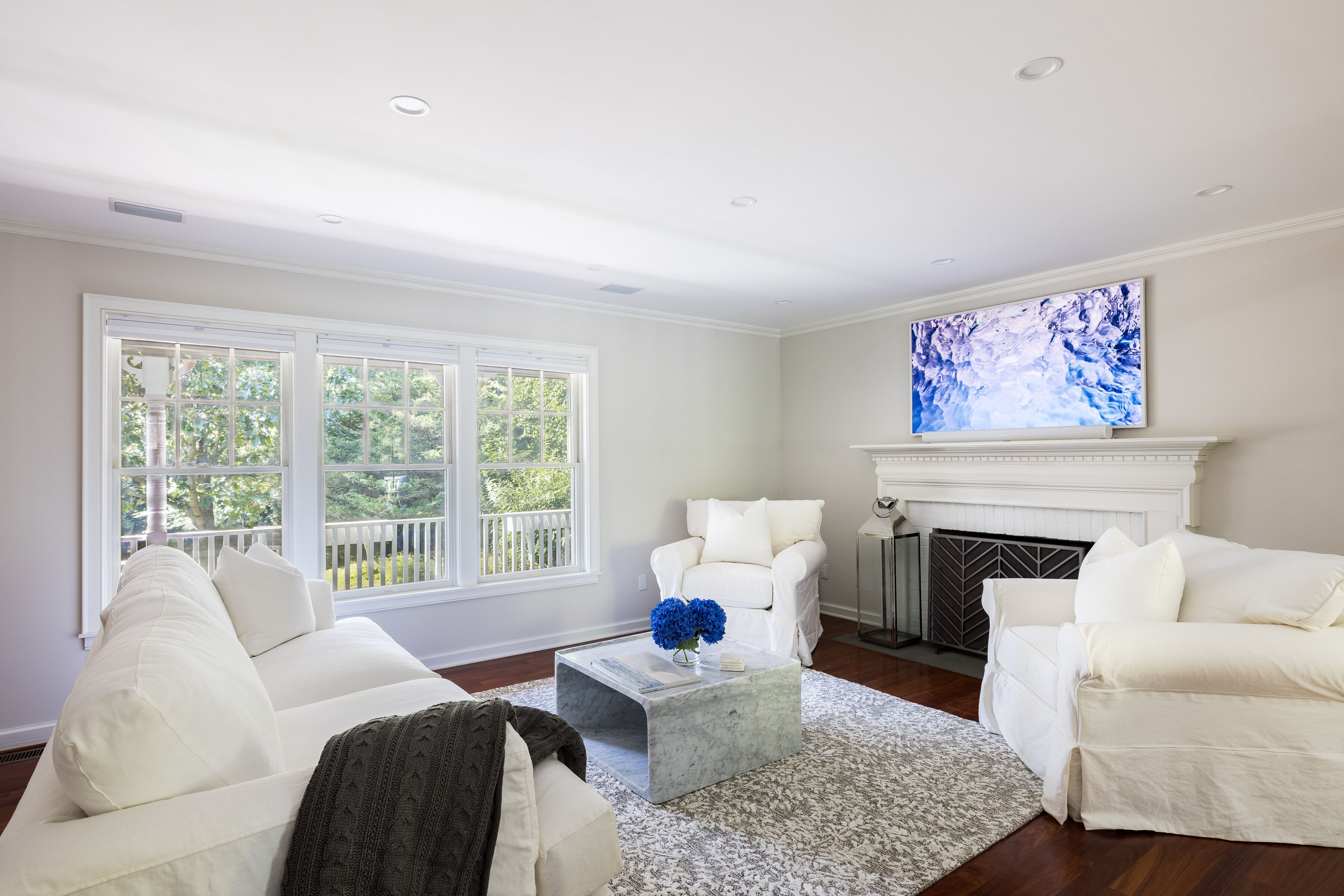 Sag Harbor Village Pool Hot Tub on Manicured Acre