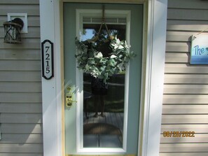 Exterior detail - "THE GETAWAY" in the Village of Lexington (Lexington)