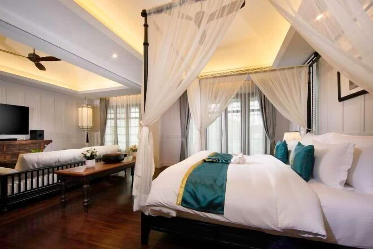 Bộ trải giường bằng vải cotton Ai Cập, bộ đồ giường cao cấp 