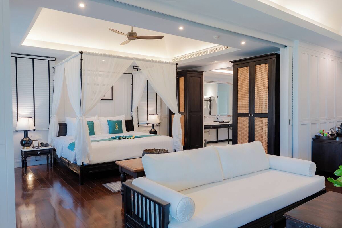 Grand Suite | Bộ trải giường bằng vải cotton Ai Cập, bộ đồ giường cao cấp 