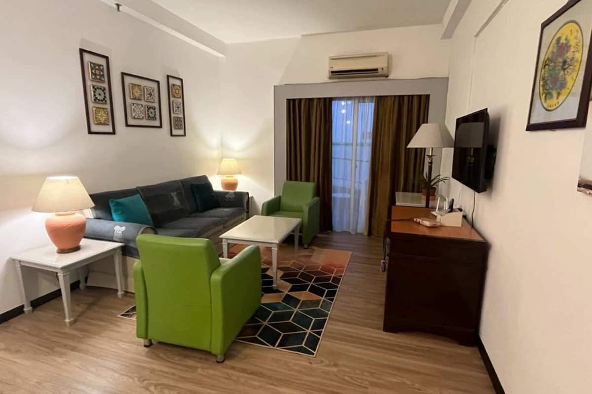 Design appartement, 2 slaapkamers, niet-roken | Woonruimte
