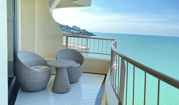 Familienapartment | Balkon