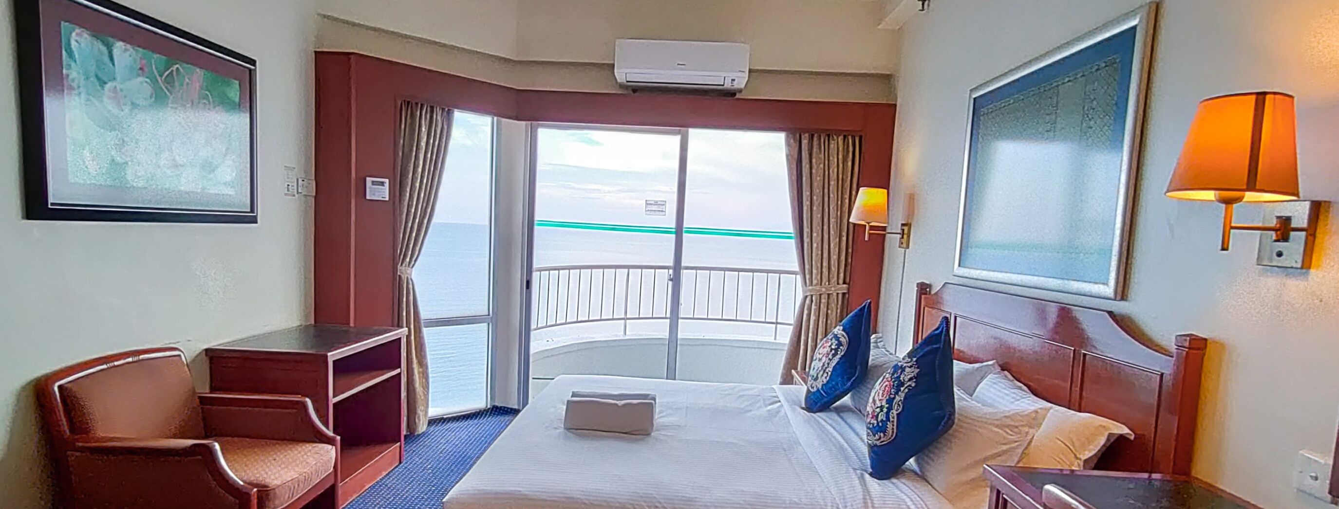 舒适公寓, 2 间卧室, 海景 | 床单