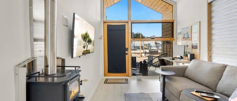 Älytelevisio, takka