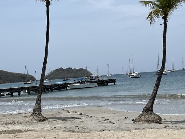 Beach nearby, beach towels