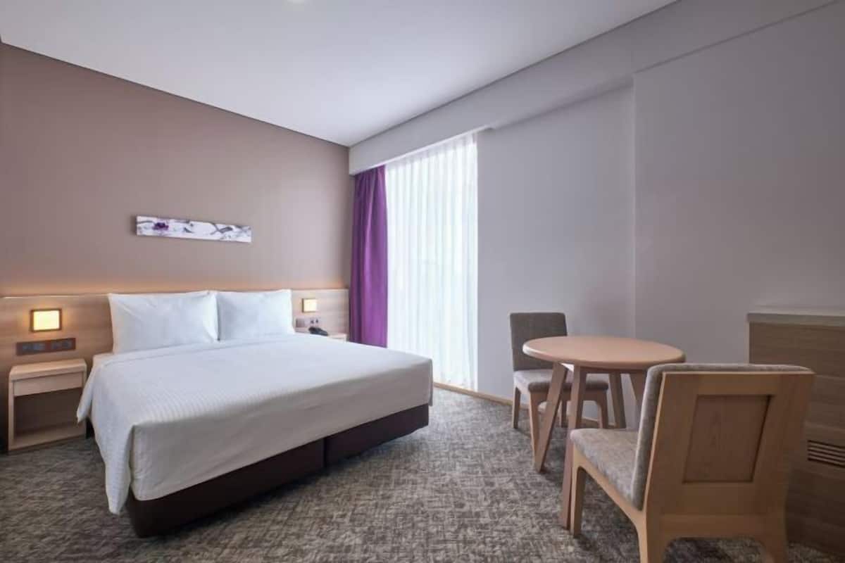 In-room safe, blackout curtains, soundproofing, iron/ironing board