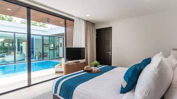 3 bedrooms, in-room safe, desk, iron/ironing board