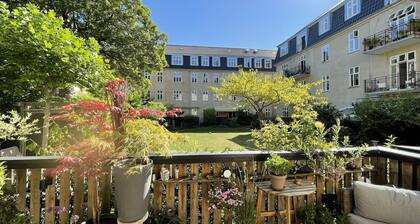 City Apartment in Frederiksberg Kommune mit 2 Schlafzimmern 4 Schlafplätzen