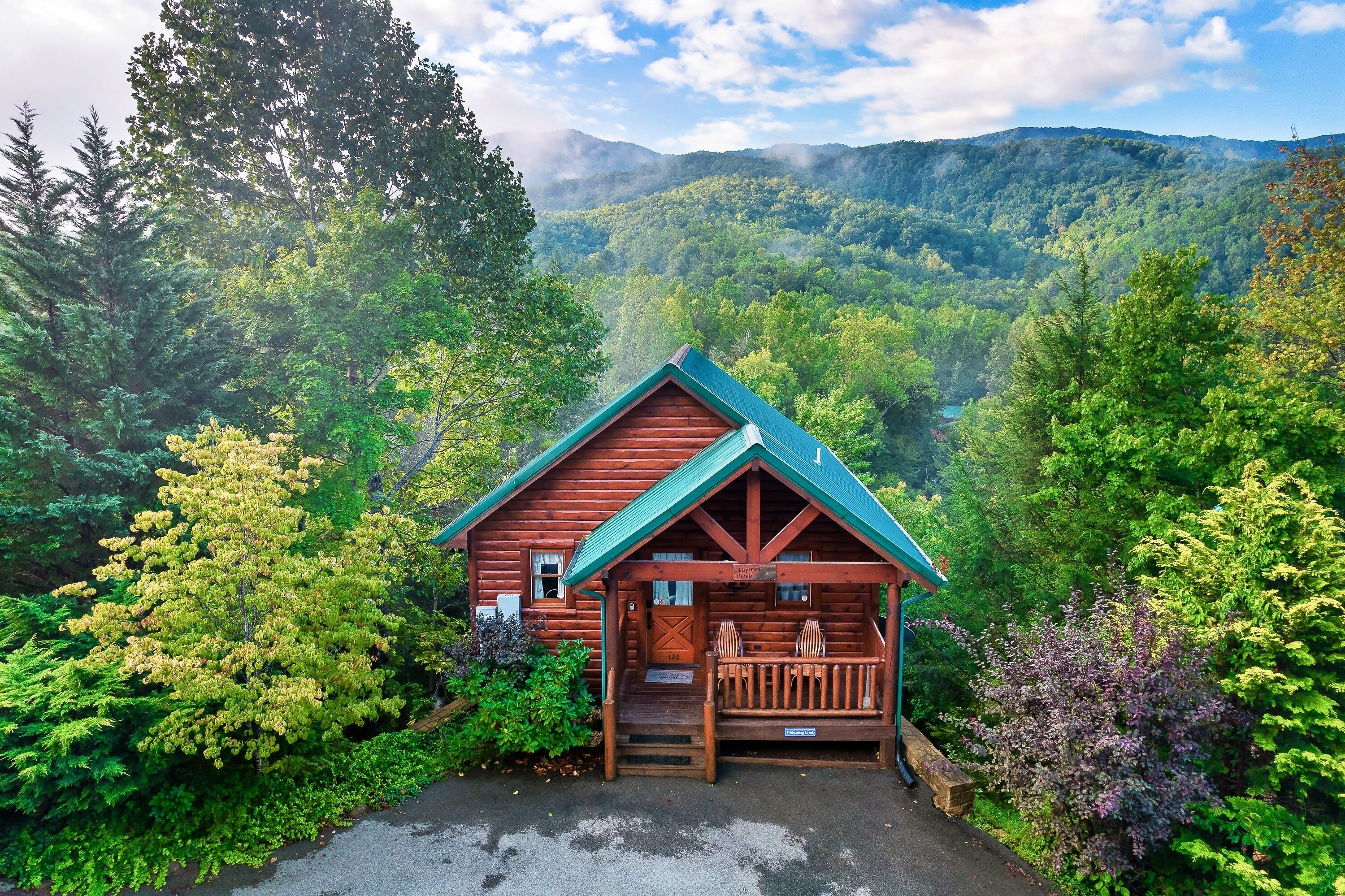 Welcome to Whispering Creek, overlooking the beautiful Smoky Mountains!