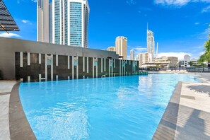 A heated pool - Circle on Cavill Luxury Apartment | Sleeps 10. (Surfers Paradise)