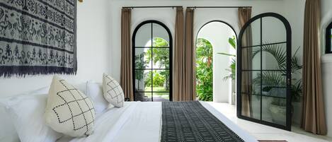 2 chambres, draps en coton égyptien, literie de qualité supérieure