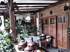 Room, 1 Bedroom, Smoking, Terrace | Dining room