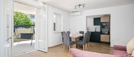 Leilighet, 3 soverom, tilgjengelighetstilpasset | Oppholdsområde