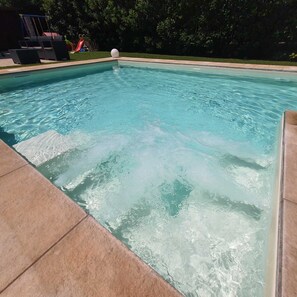 Villa, 2 Schlafzimmer, barrierefrei, Balkon | Pool | Außenpool