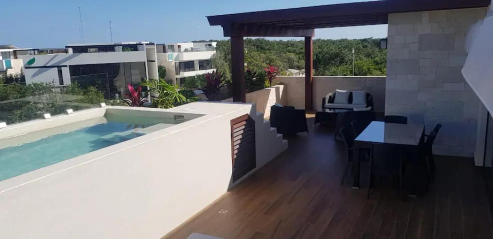 Departamento, 2 habitaciones, alberca privada | Alberca | Alberca al aire libre 