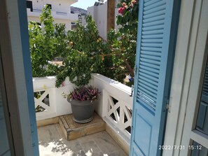Studio, 1 Bedroom, Balcony | Balcony - Renia Studios -studio for 2 Pers With a Swimming Pool (Malevizi)