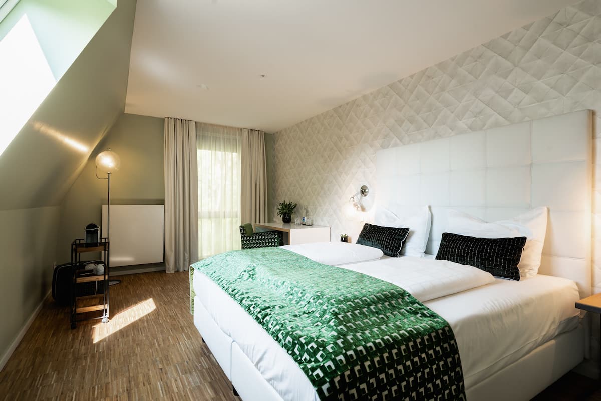 Superior studio | Hypoallergeen beddengoed, een kluis op de kamer, individueel gedecoreerd