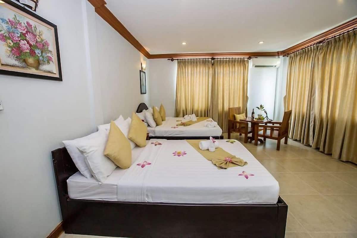 Quarto família | 1 quarto, frigobar, cofres nos quartos, escrivaninha