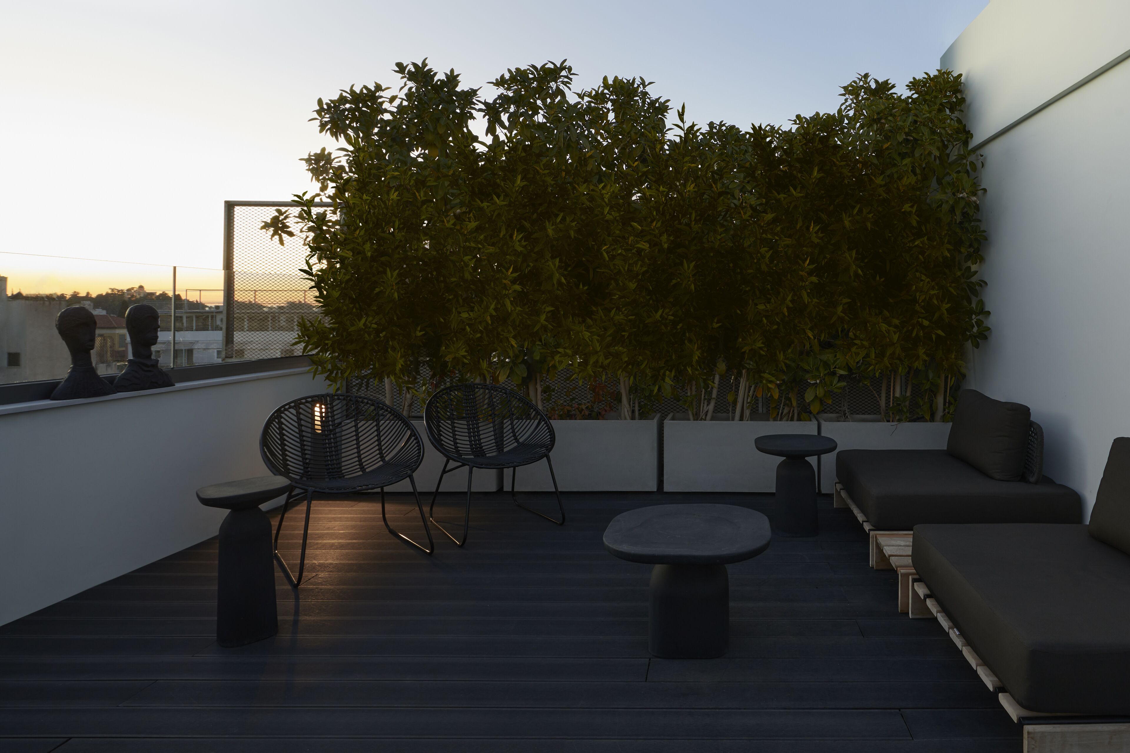 Rooftop terrace