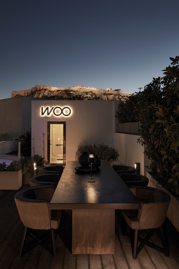 Rooftop terrace - Athens Woo Suites (Athens)