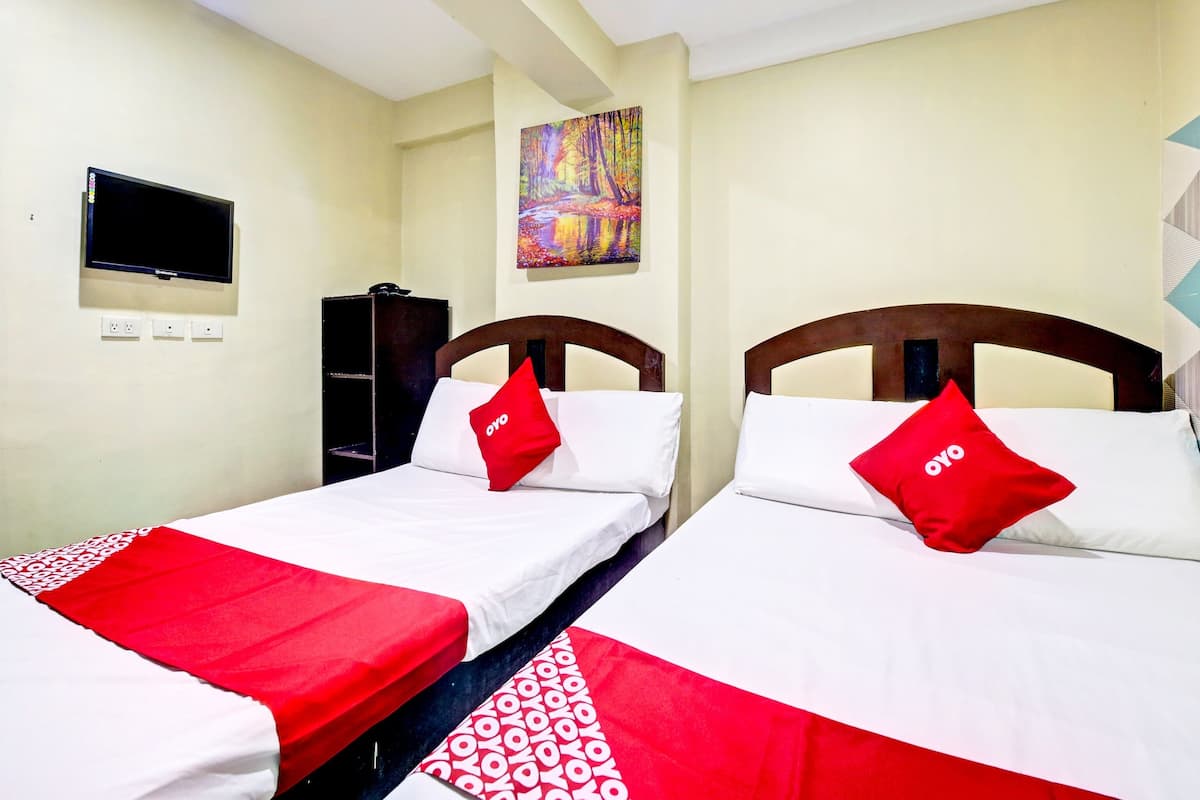 Habitación familiar | Wifi gratis y ropa de cama