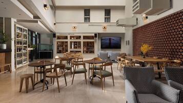 Sala de estar en el lobby