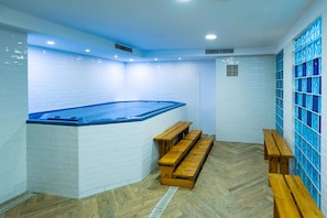 Salas de tratamiento para parejas, masajes con piedras calientes