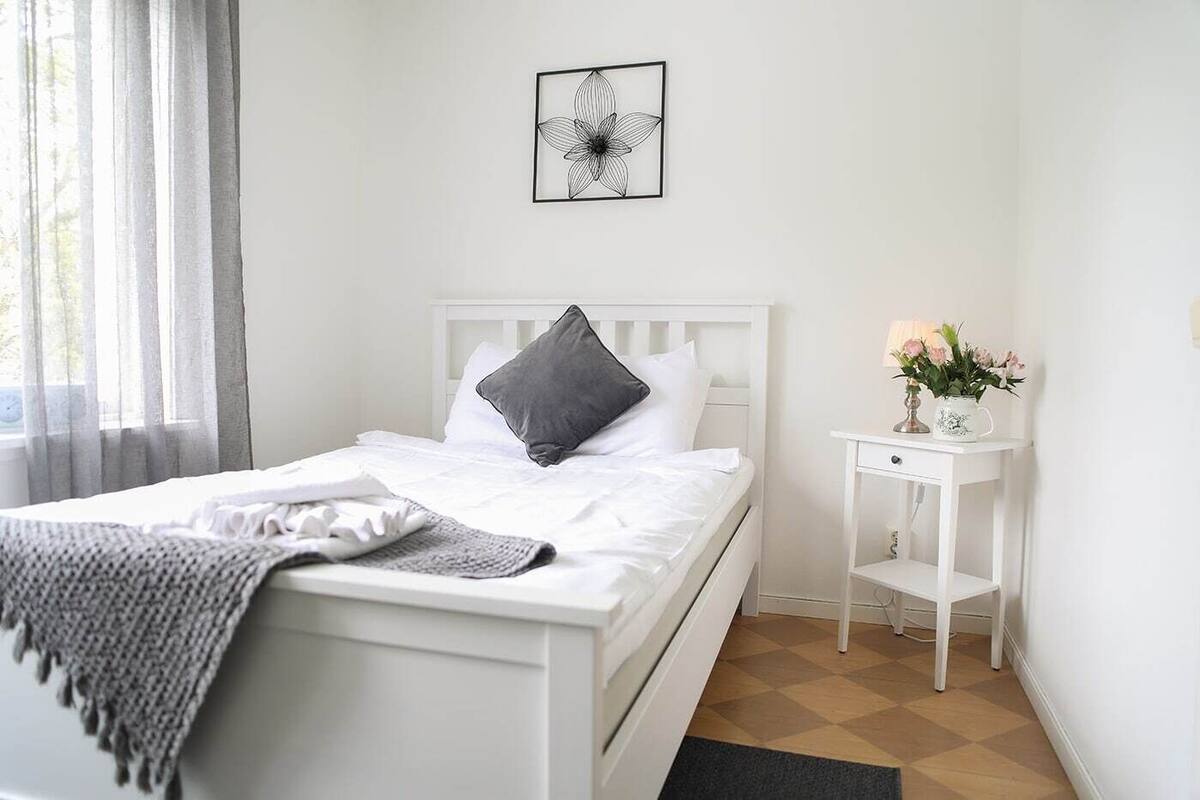 Habitación individual | Escritorio, espacio para trabajar con un portátil, wifi gratis