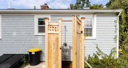 Popponesset! 3 bed, and updated bath w/outdoor shower. Private beach.
