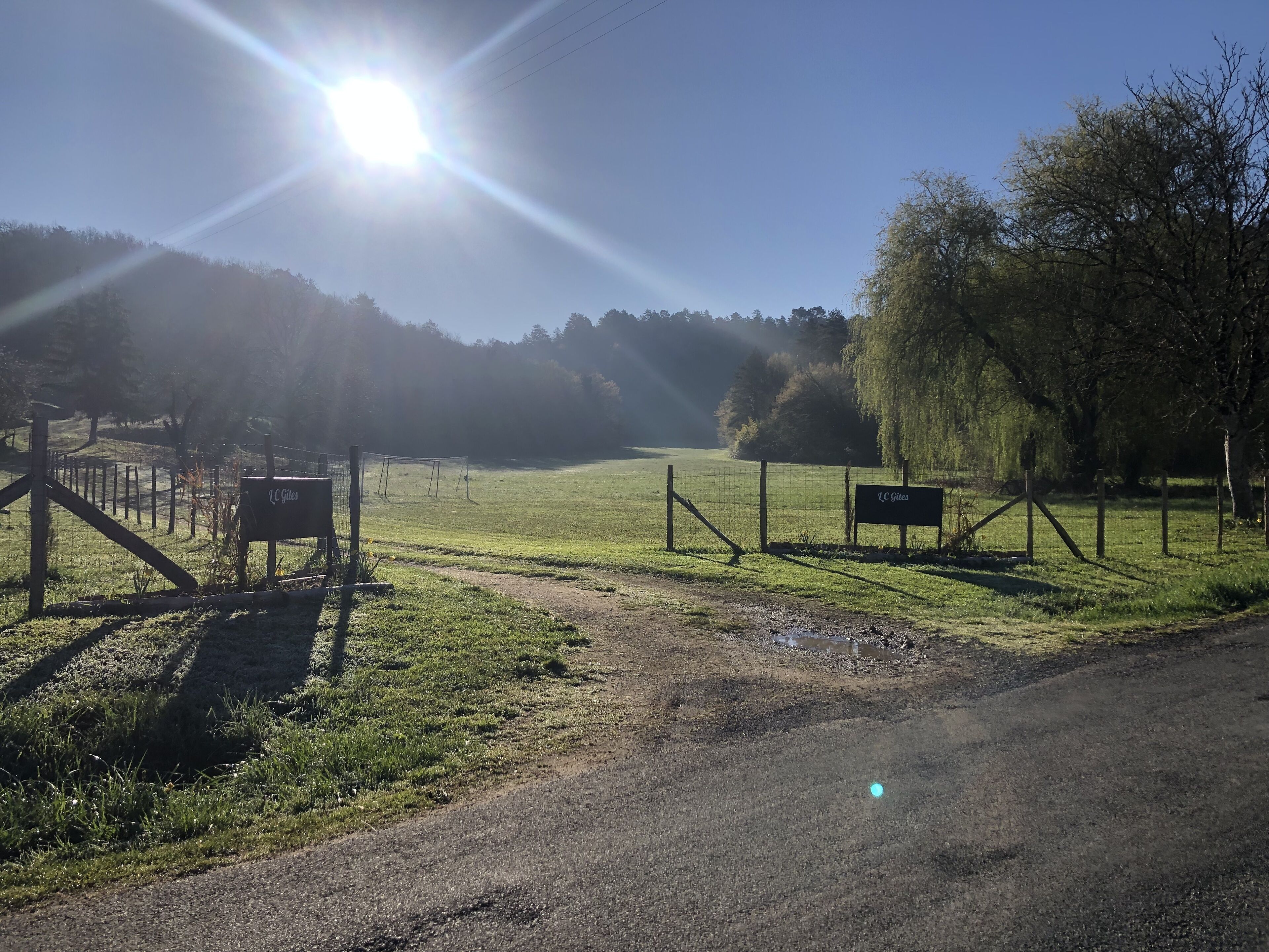 Enceinte de l’hébergement