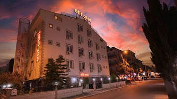 Façade de l’hébergement