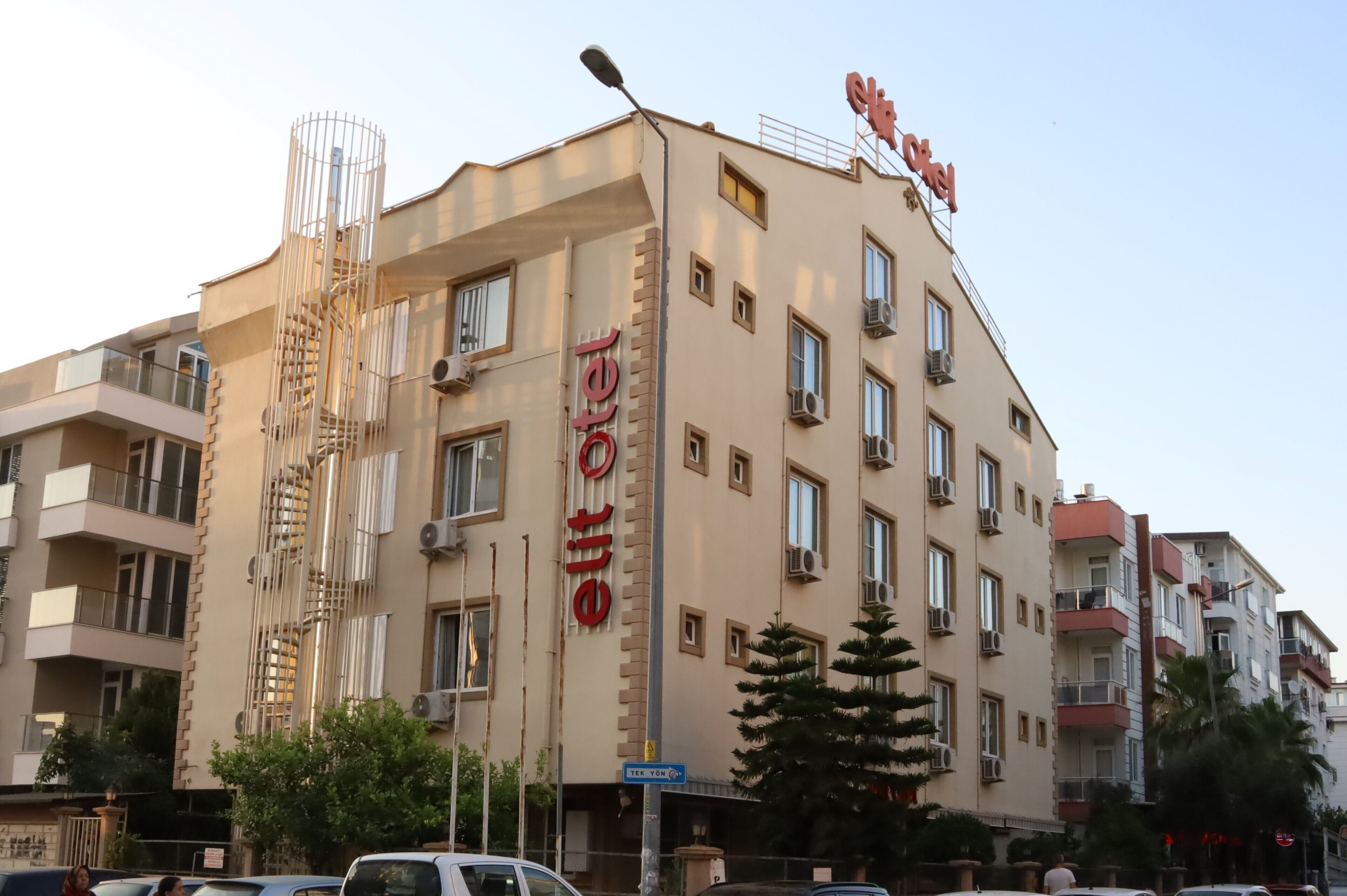 Façade de l’hébergement