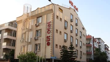 Façade de l’hébergement