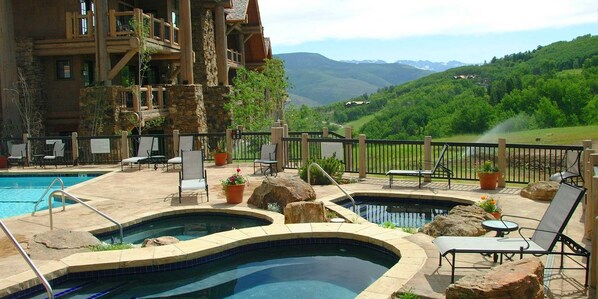 Condo, 4 Bedrooms | Pool | Outdoor pool, a heated pool