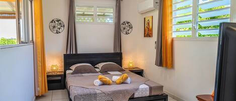 1 Schlafzimmer, Bügeleisen/Bügelbrett, kostenloses WLAN, Bettwäsche