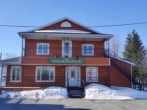 Fassade der Unterkunft