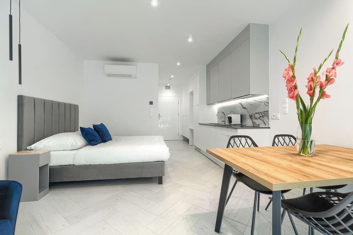 Studio Deluxe | 1 phòng ngủ, truy cập Internet không dây miễn phí, bộ trải giường